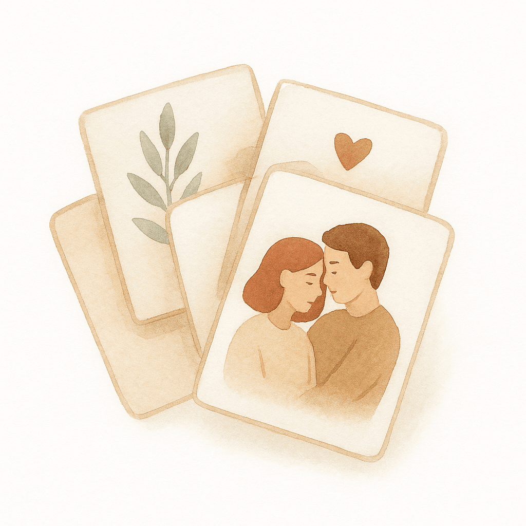 Ilustração de cartas de Fidelização